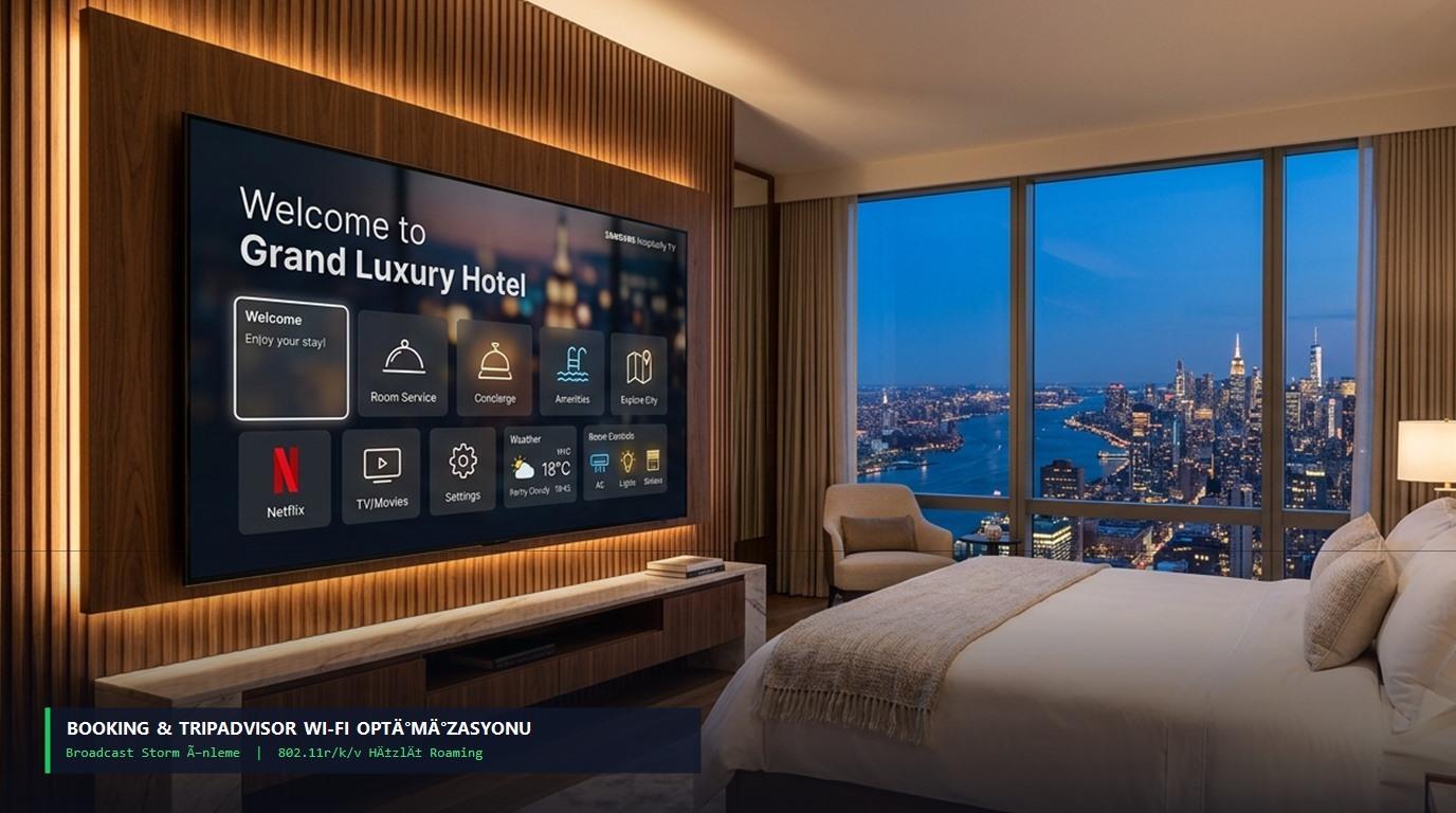 Booking ve TripAdvisor Puanlarını Düşüren Wi-Fi Şikayetlerini Bitirme Rehberi