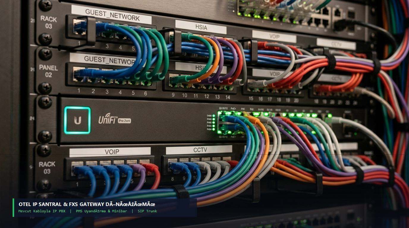Otel Telefon Santralinde Bulut IP PBX ve FXS Gateway Dönüşümü