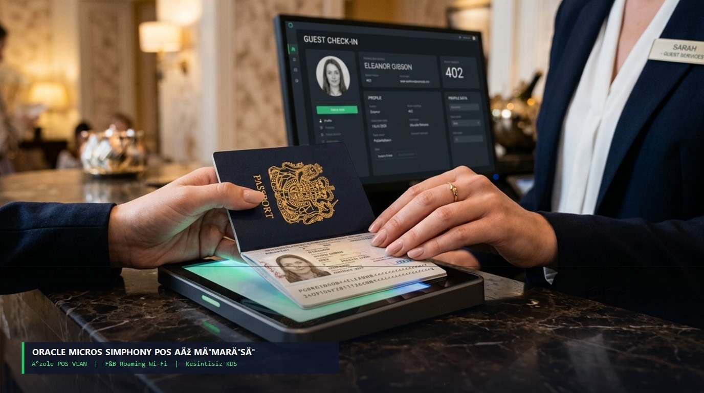 Otel Restoran ve Barlarda MICROS Simphony POS Ağ Mimarisi